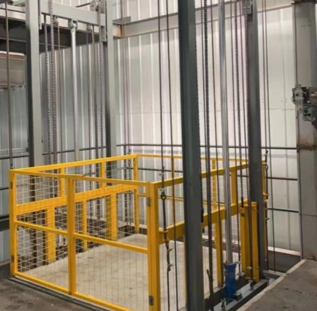 南通导轨式升降机一般加工周期